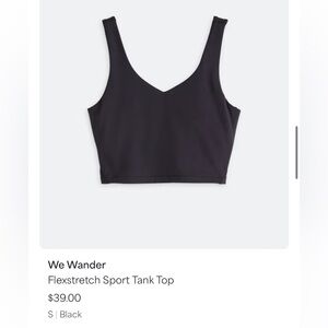 NWT We Wander cropped tank